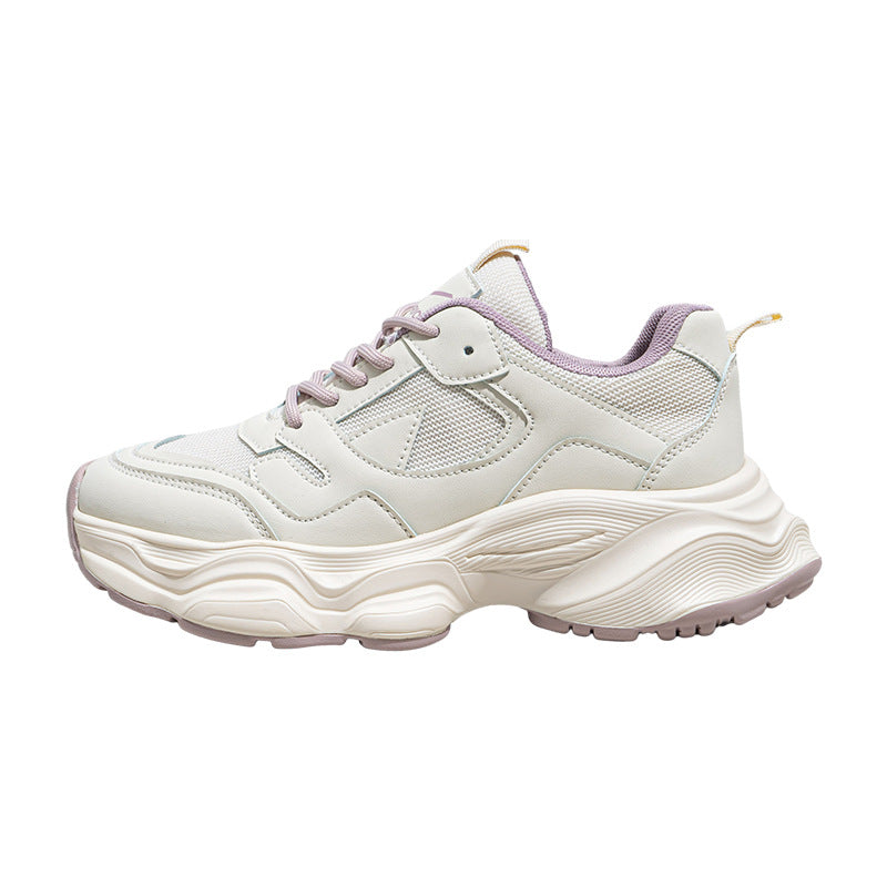 Breathable Mesh White Shoes Women's Sneakers