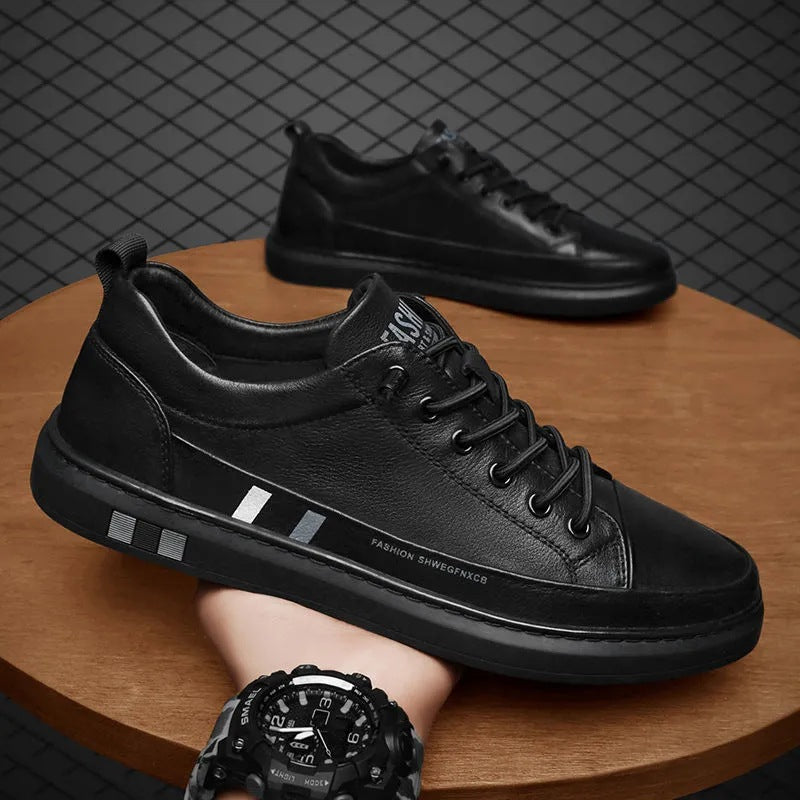 Solid Color Print Casual Men's Shoes Student Board