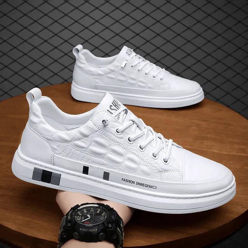 Solid Color Print Casual Men's Shoes Student Board