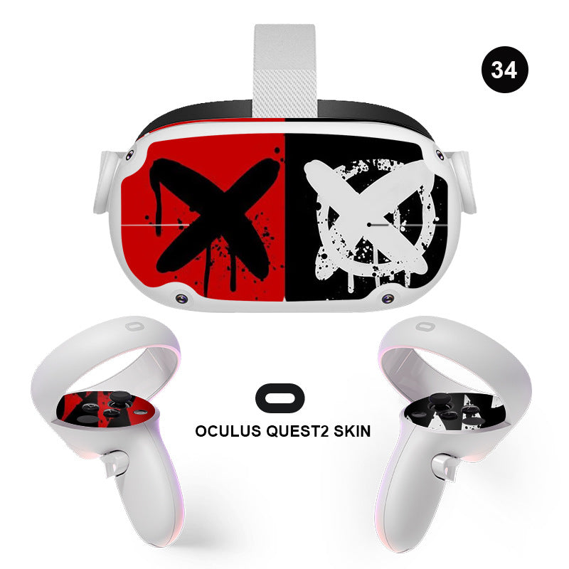 VR All-in-one Glasses Smart Virtual Helmet Creative Sticker