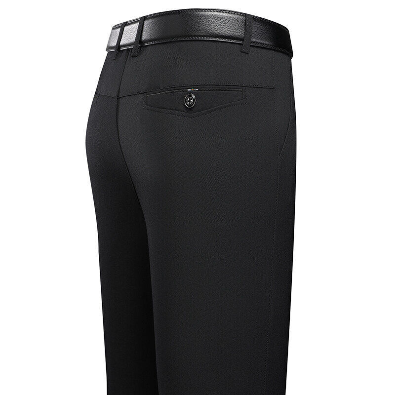 Spring And Autumn Men's Stretch Casual Pants Middle-aged And Elderly