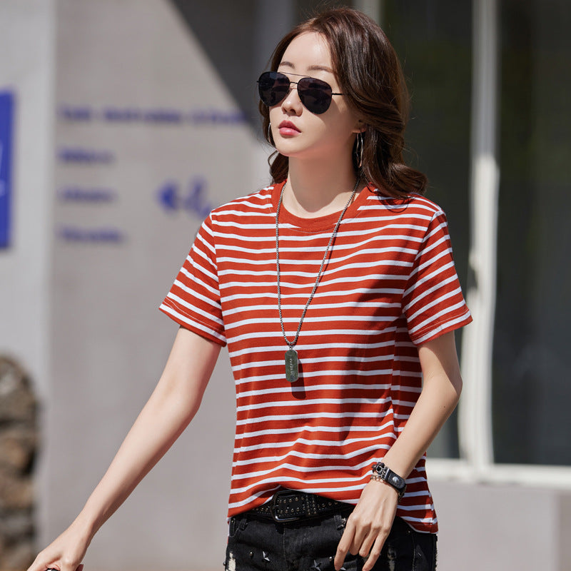 Women's Short-Sleeve Cotton T-Shirt