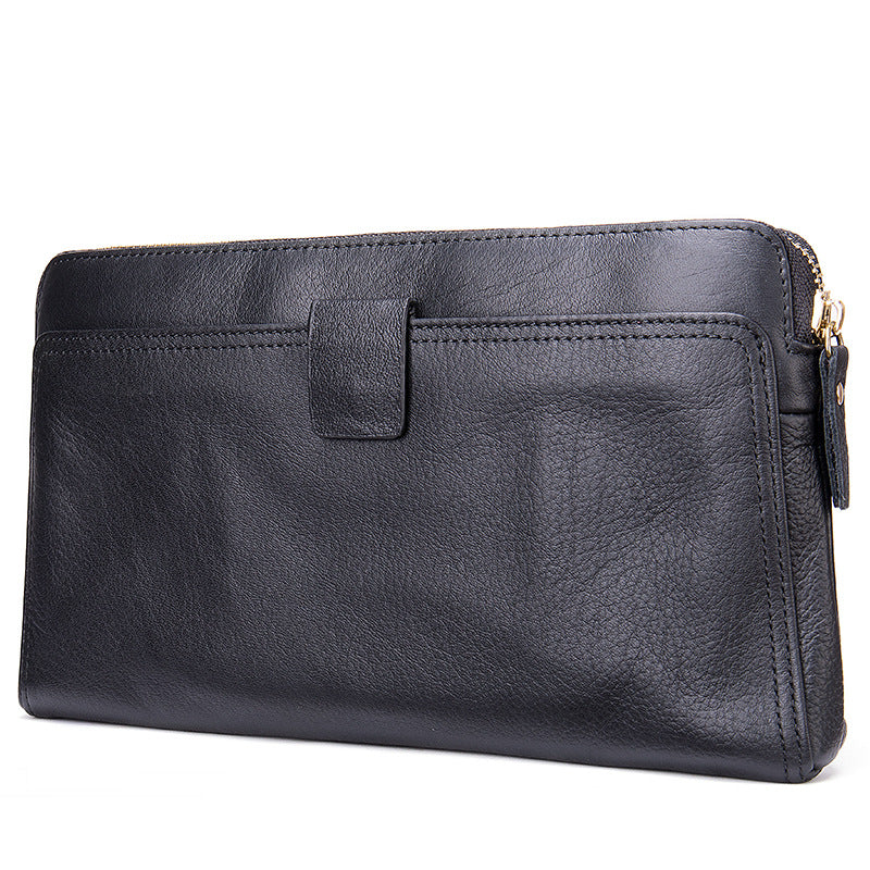 Top Layer Cattlehide Leather Fashion Personalized Business Men