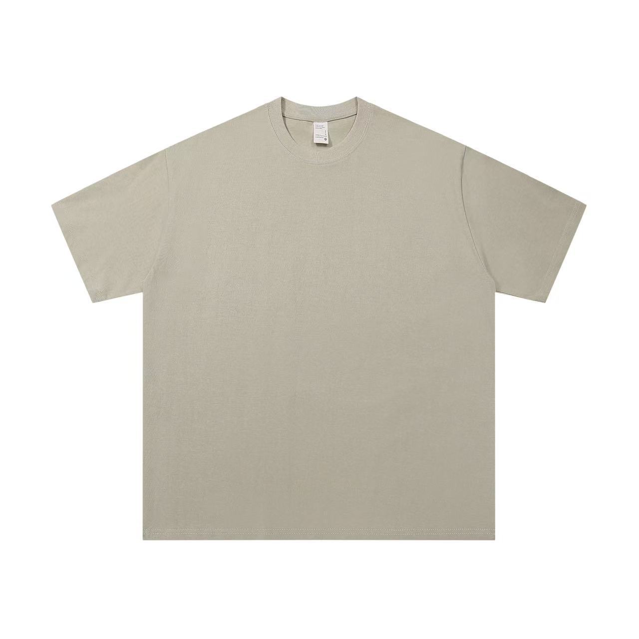 Cotton Loose-fitting Casual Round-neck T-shirt