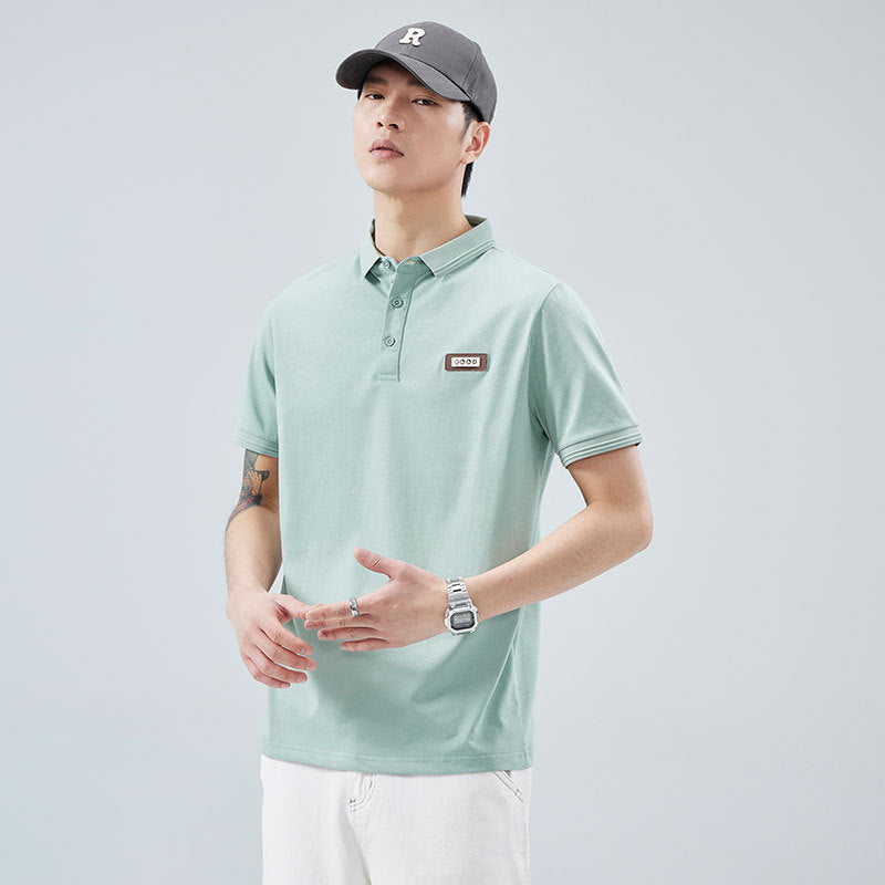 Short-sleeved Men's T-shirt Business Casual Top