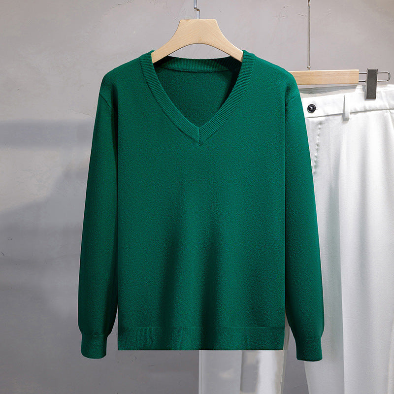 Men's Pullover Long Sleeve Fashion Bottoming Shirt Top