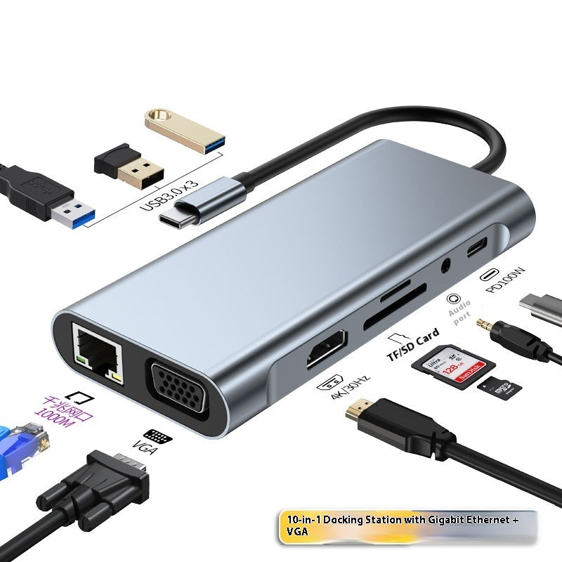 Docking Station Type-C Port Usb Multi-port Multi-function Hub