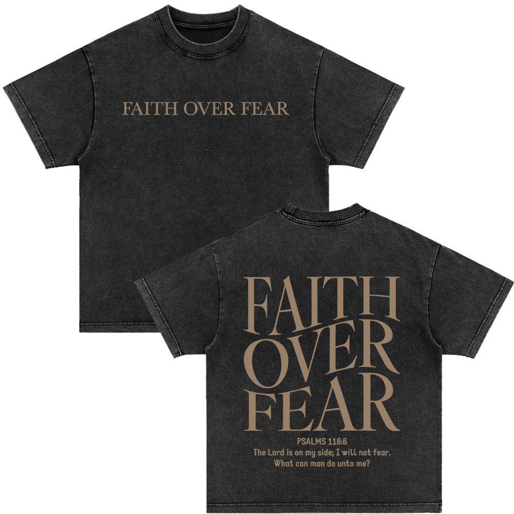 An Sngth Bible Verse Retro Washed T-shirt