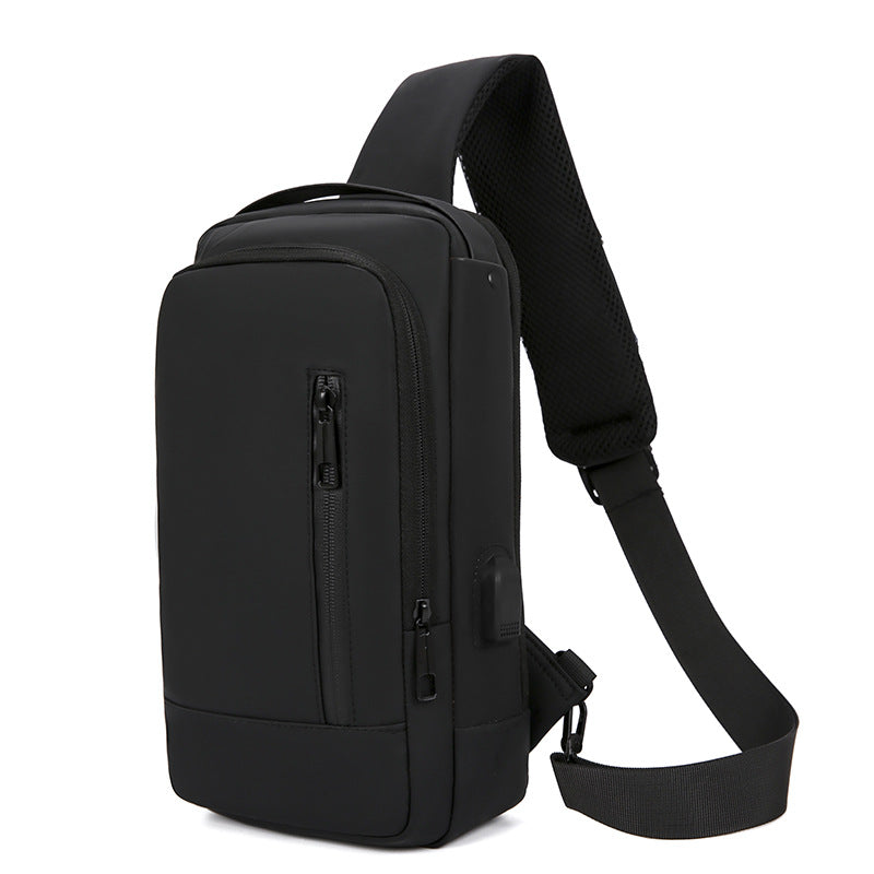 Anti-Theft Motorcycle Chest Bag Men's Casual Crossbody Outdoor