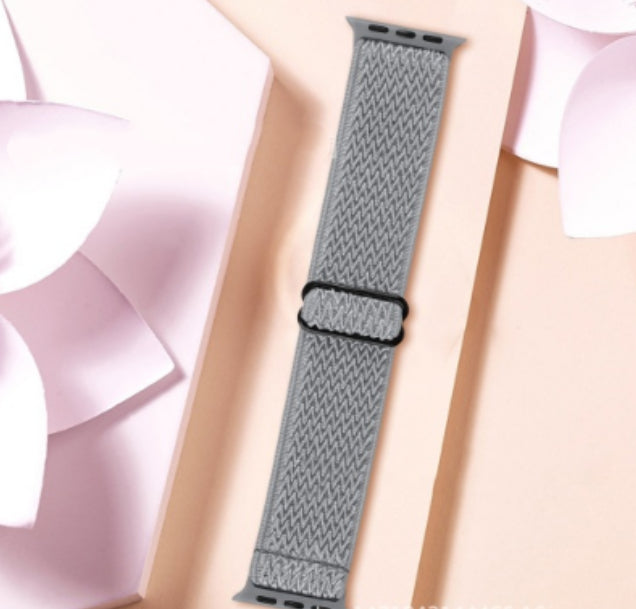 Herringbone Elastic Strap Smart Watch Band Elastic Strap Strap