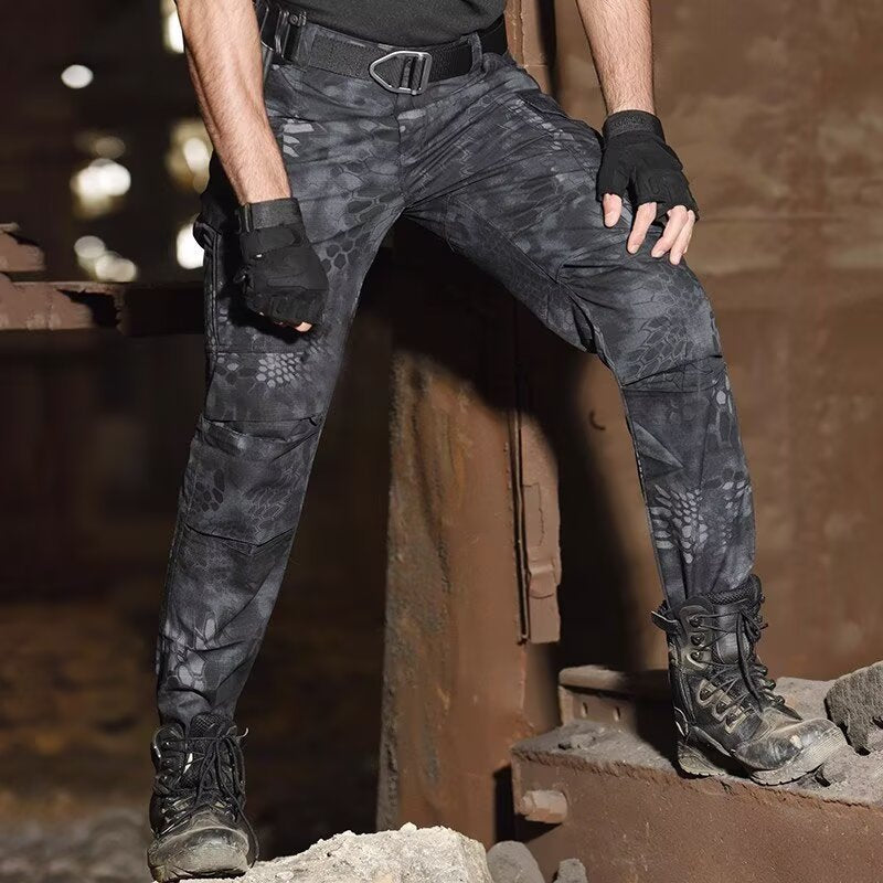 Men's Chemical Fiber Blending Trousers
