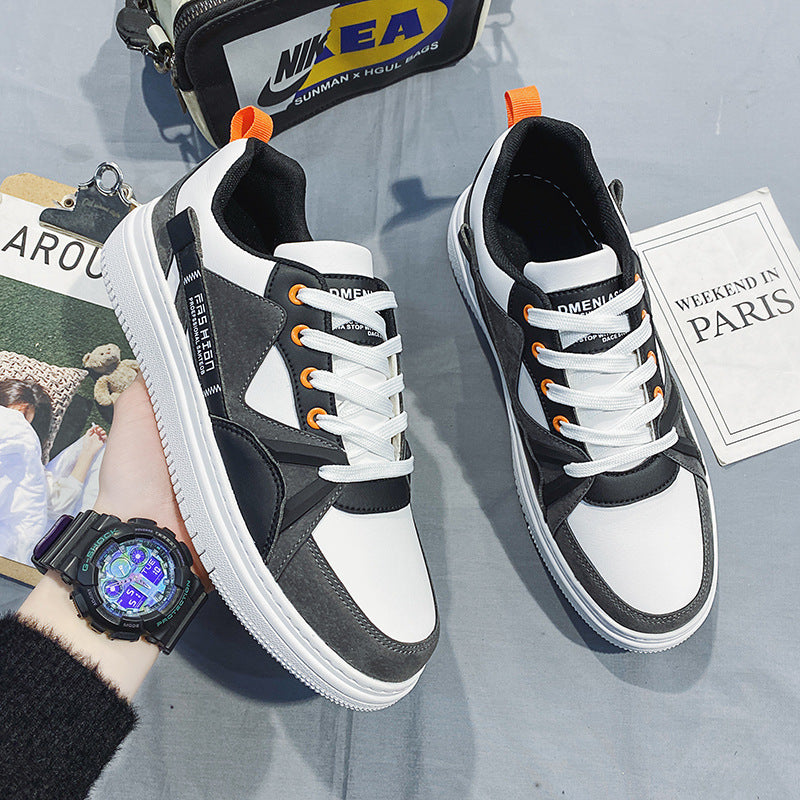 All-match Trendy Shoes Casual Sneakers Men's White
