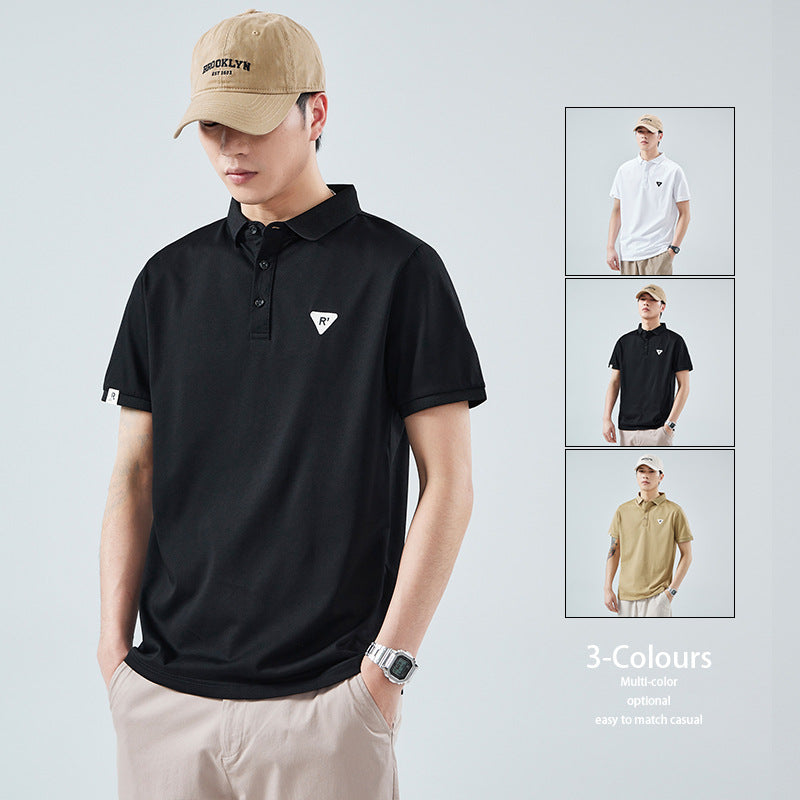 Short-sleeved Men's T-shirt Business Casual Top