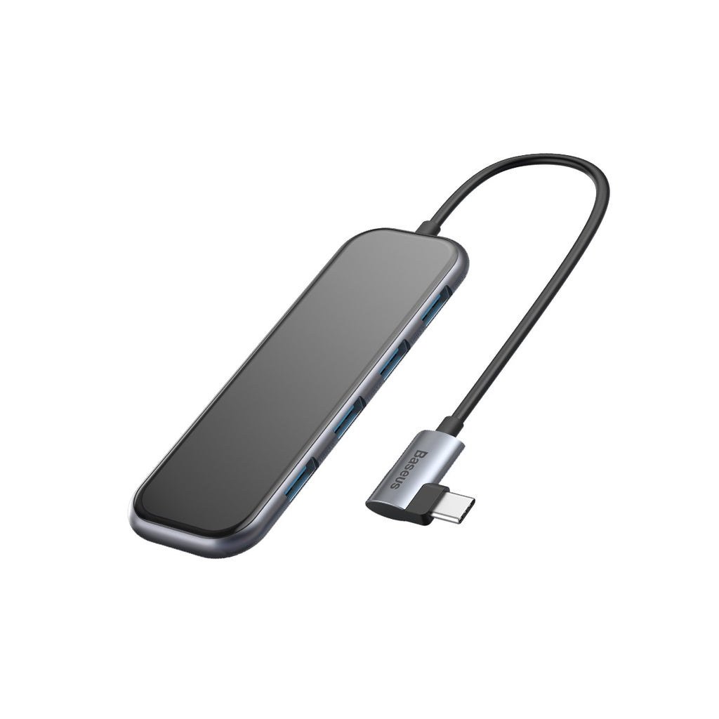 Multifunctional HUB Type C To 4xUSB3 PD Space Gray