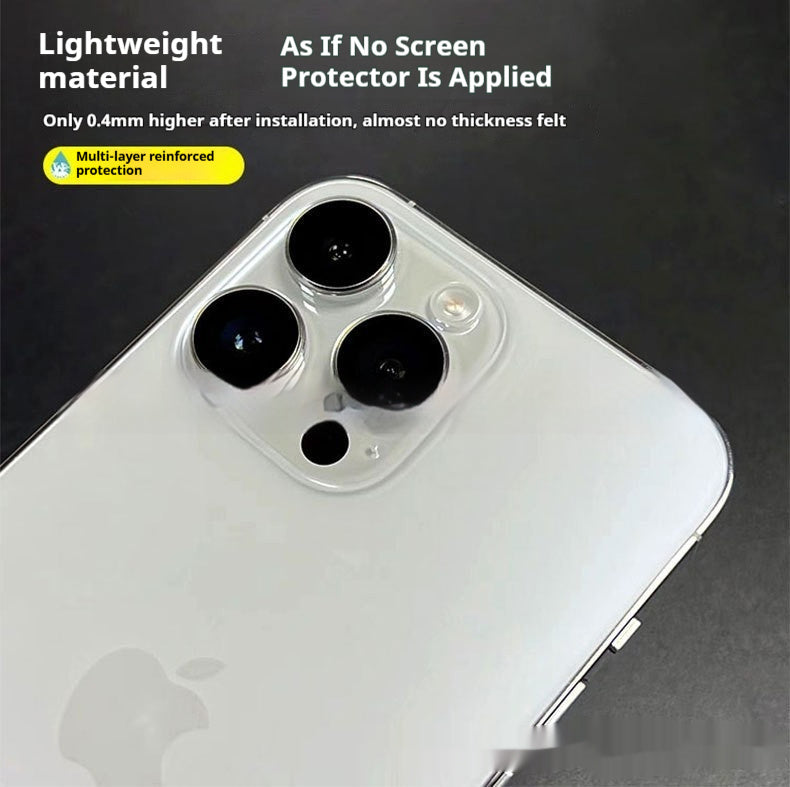 Two-color Frosted Surface Positioning Lens Protector