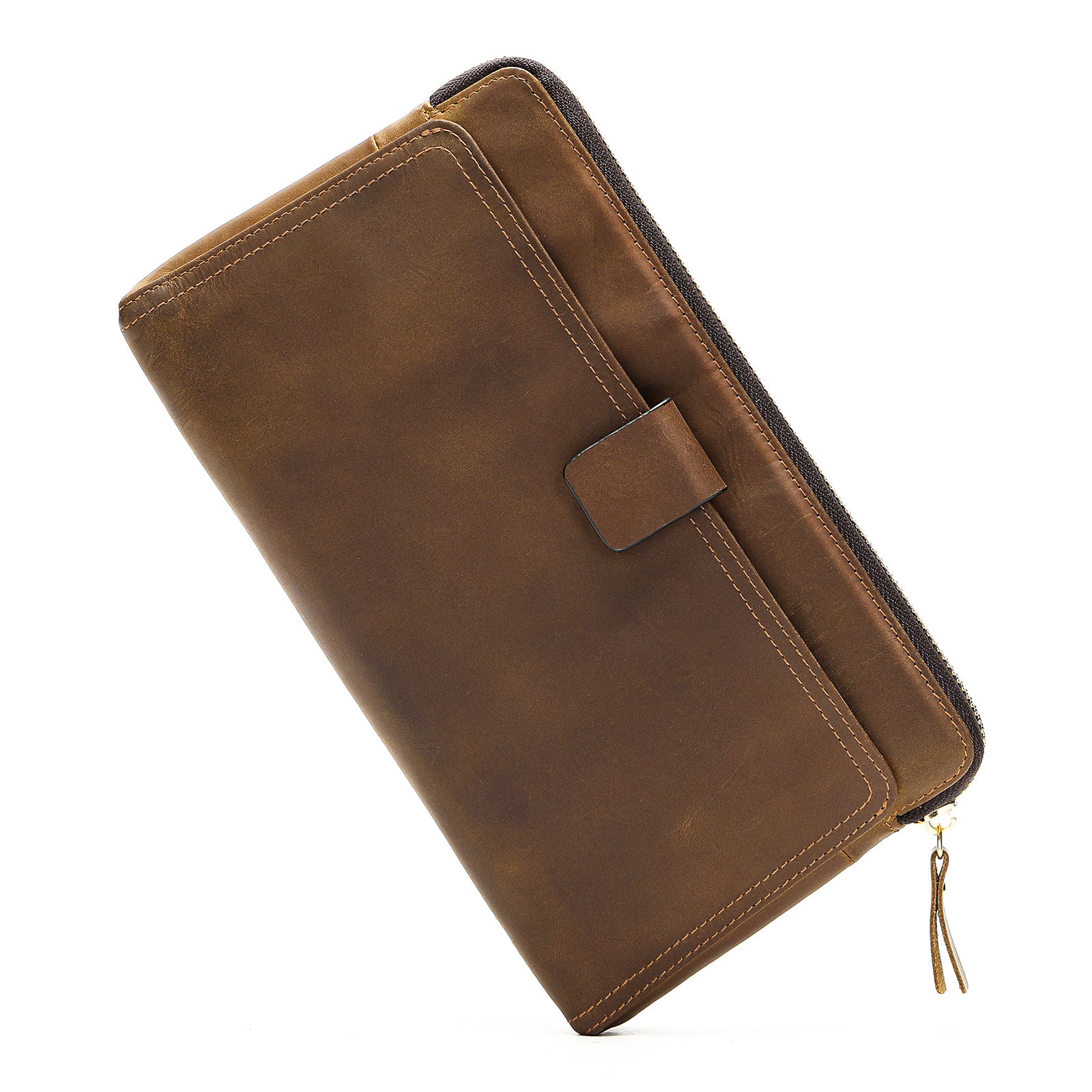 Top Layer Cattlehide Leather Fashion Personalized Business Men