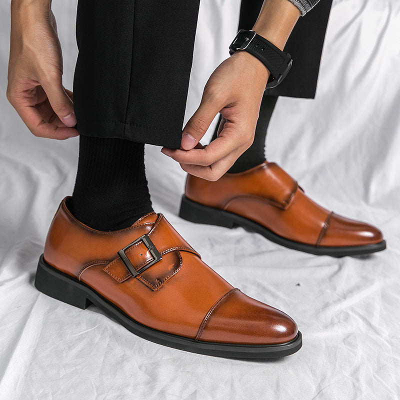 Low-cut Fashion Trendy British-style Pumps