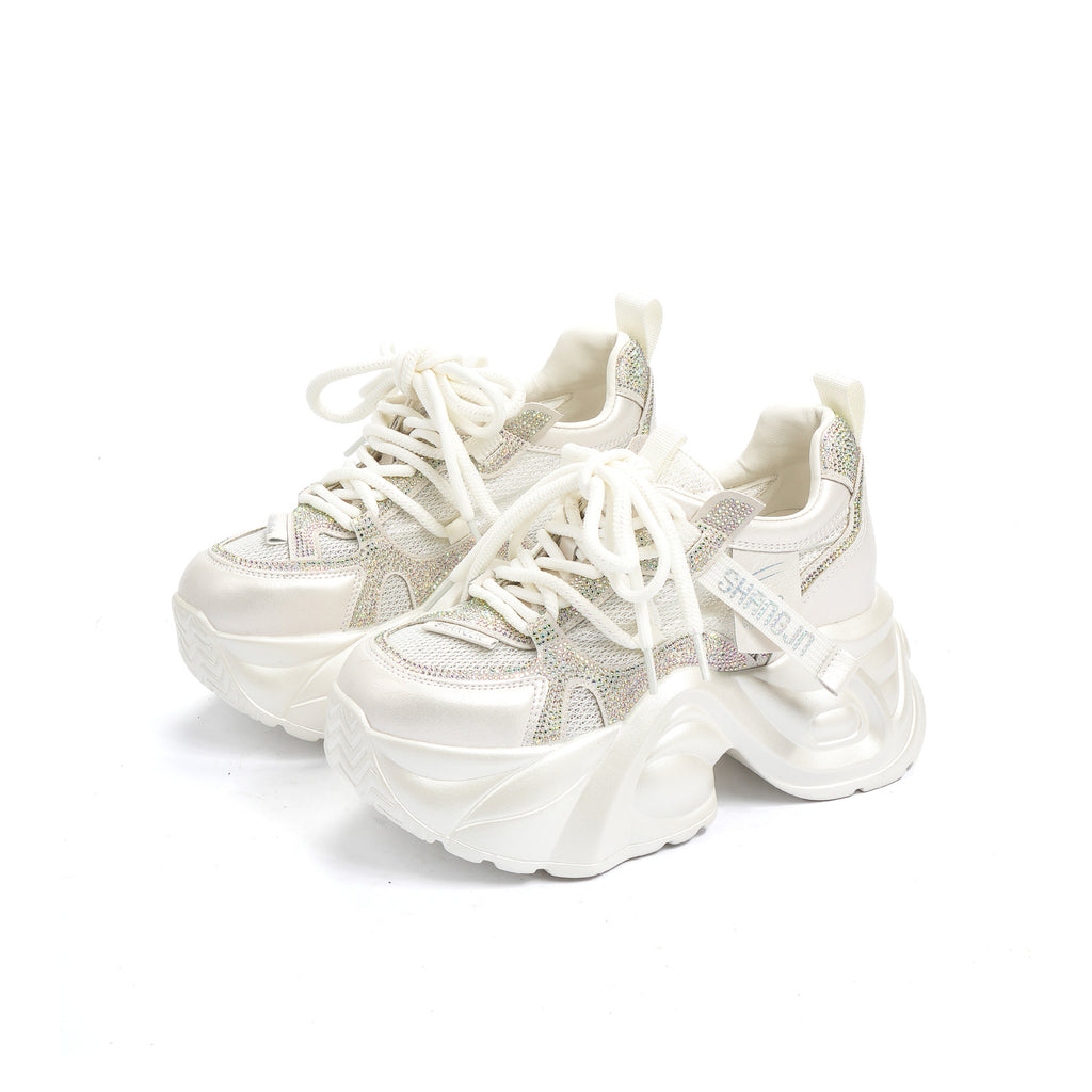 Thick Bottom Korean Casual Ins Style Dad Shoes