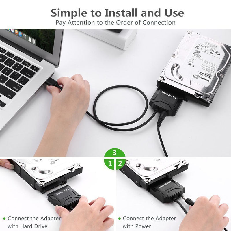 USB To SATA Hard Drive Plug-and-play Cable Supports All Hard Drives