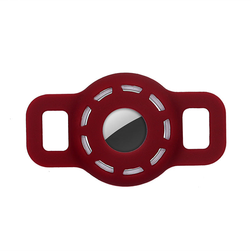 Protective Sleeve Pet Anti-lost Drop Dog And Cat Collar Tracker Positioning Keychain Silicone Shell