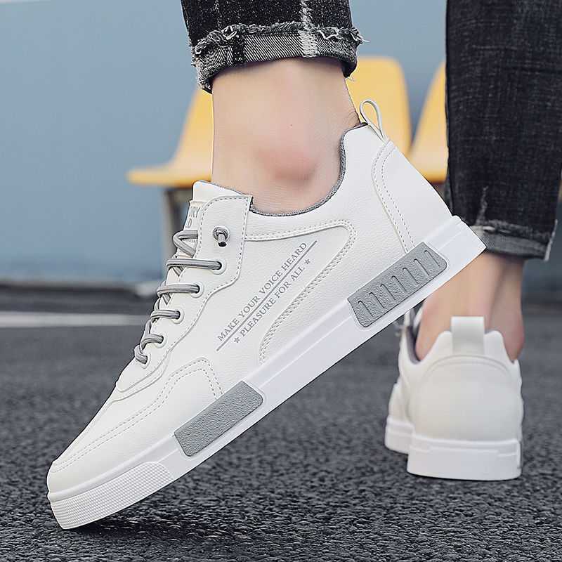 Sports Casual Shoes Men's Breathable All-match White Shoes