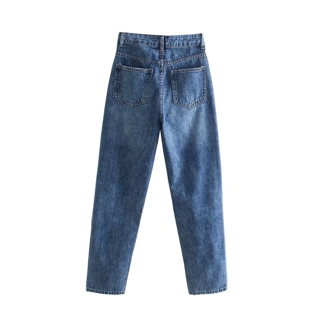 European And American Women's Clothing Suitable Jeans