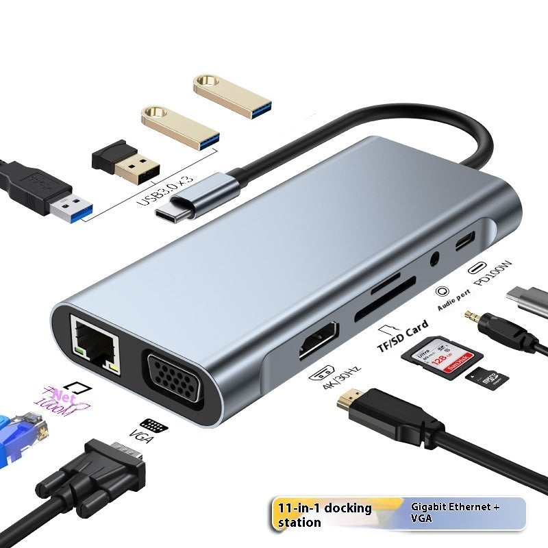 Docking Station Type-C Port Usb Multi-port Multi-function Hub