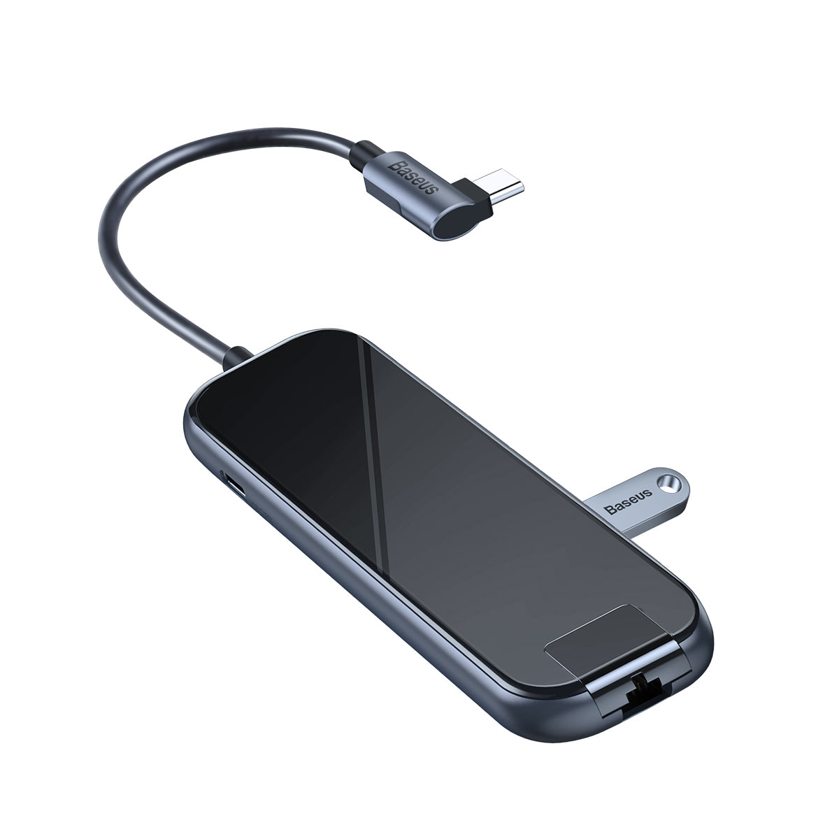 Multifunctional HUB Type C To 3xUSB3.0 HD4K RJ45 PD Space Gray