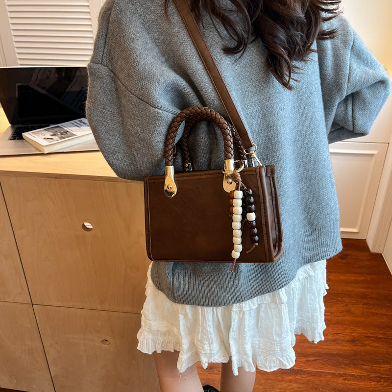 Crossbody Portable Small Square Bag