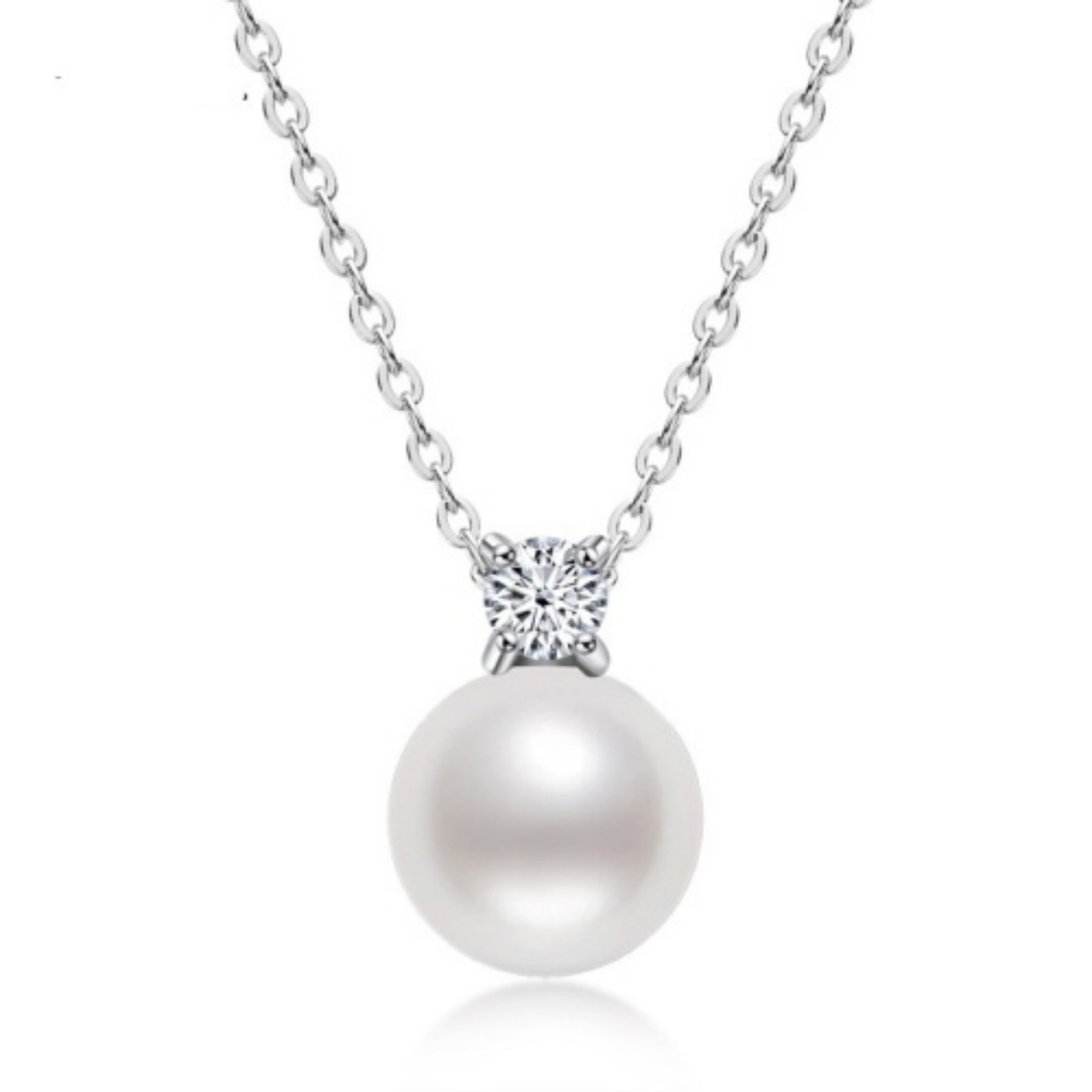 Small Light Bulb Necklace S925 Sterling Silver Simple And Versatile Single