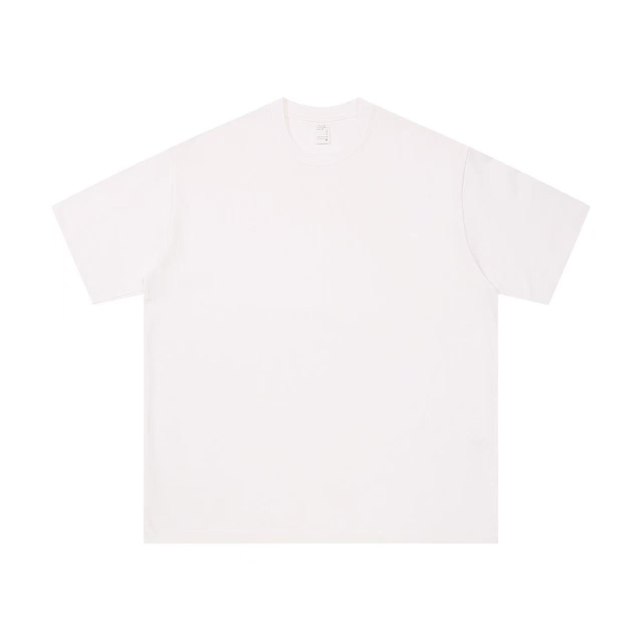 Cotton Loose-fitting Casual Round-neck T-shirt