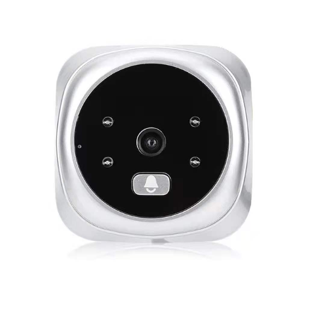 HD Smart Cat Eye Home Electronic Doorbell Visual Monitoring Anti-Theft Photo And Video Recording Supports 32G Memory
