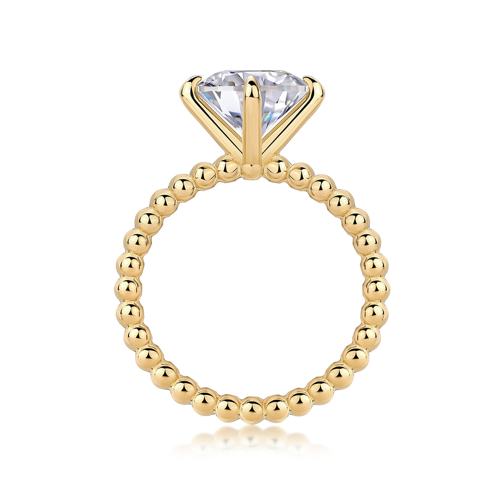 1Forget-me-not - A Fashionable And Luxurious Jewelry Piece Set With 3-carat Moissanite S925 Sterling Silver And Gold-plated Diamond Prohibit TikTok sales