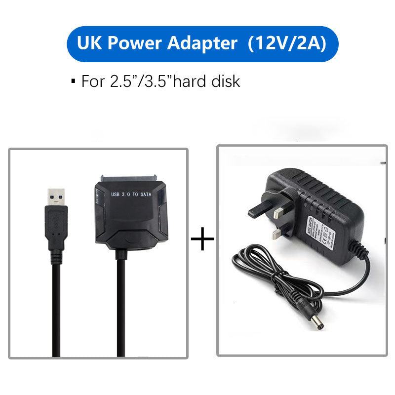 USB To SATA Hard Drive Plug-and-play Cable Supports All Hard Drives