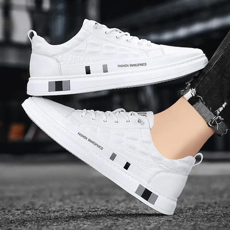 Solid Color Print Casual Men's Shoes Student Board