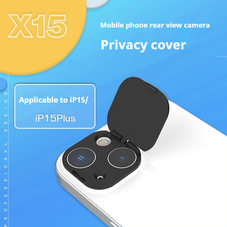 Rear Phone Lens Blocking Cover Anti-hacker Protection Privacy ABS Plastic