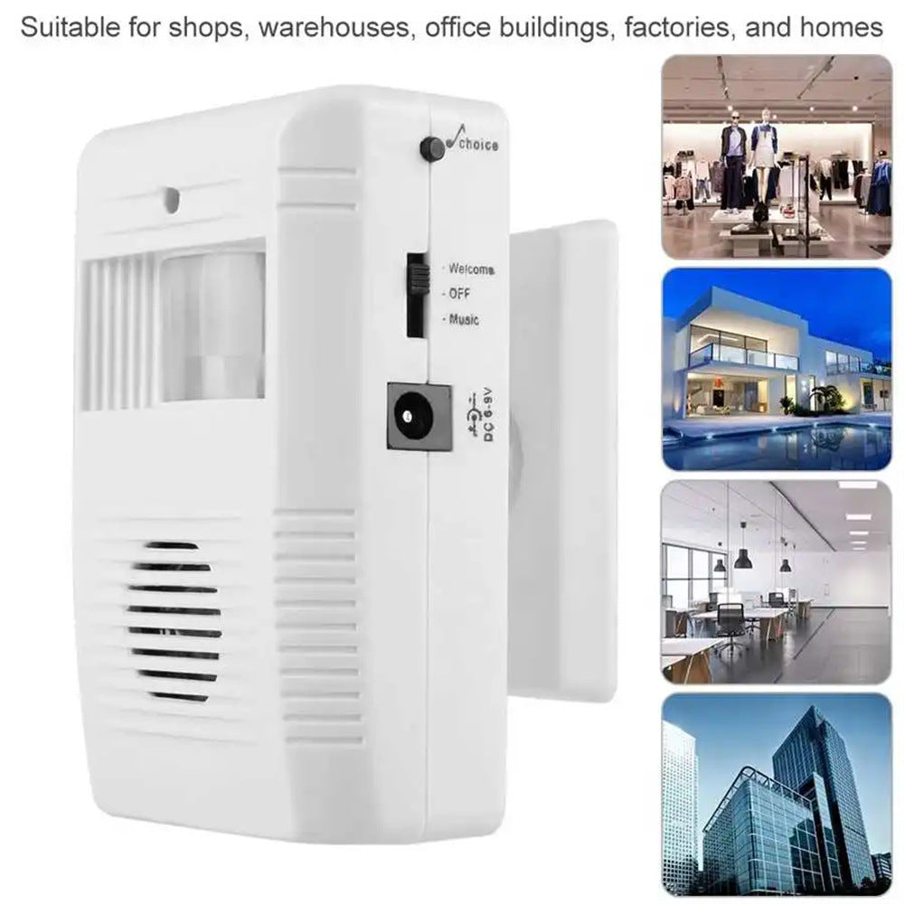 Sensor Doorbell Infrared DC Dual Tone