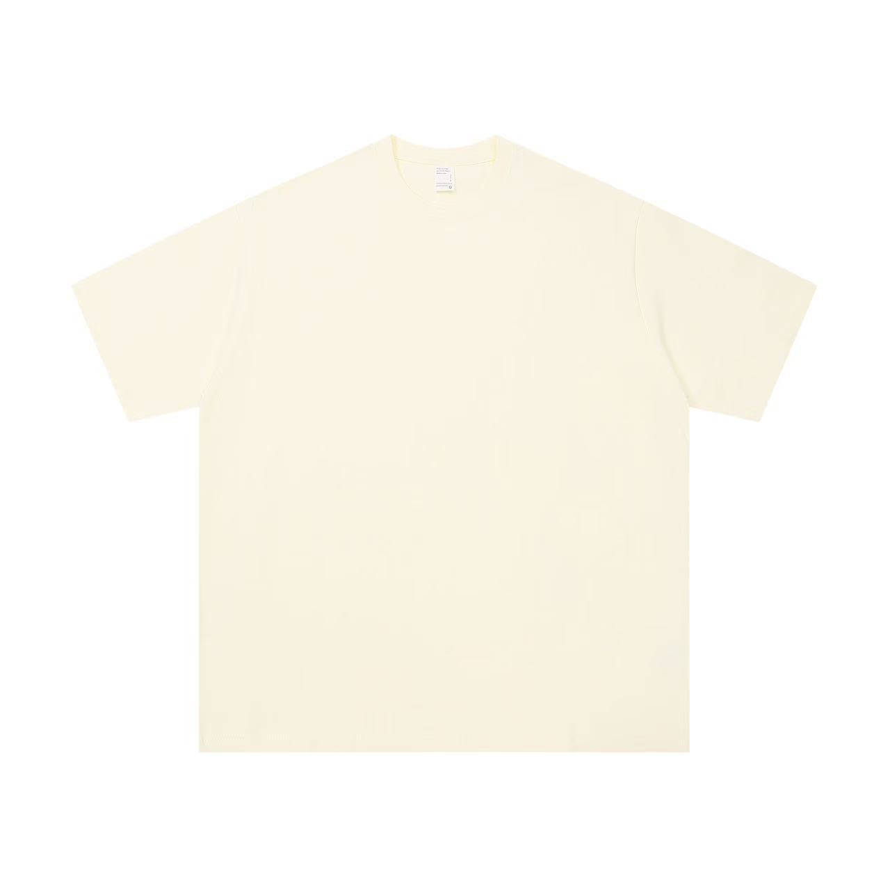 Cotton Loose-fitting Casual Round-neck T-shirt