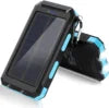 IP67 Waterproof Solar Power Bank 20000mah Solar Charger Waterproof Phone Power Bank Portable for Cell