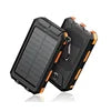 2025 New Portable Powerbank Dual Usb Solar Power Bank Waterproof 20000 Mah Solar Power Station Solar Mobile Phone Charger