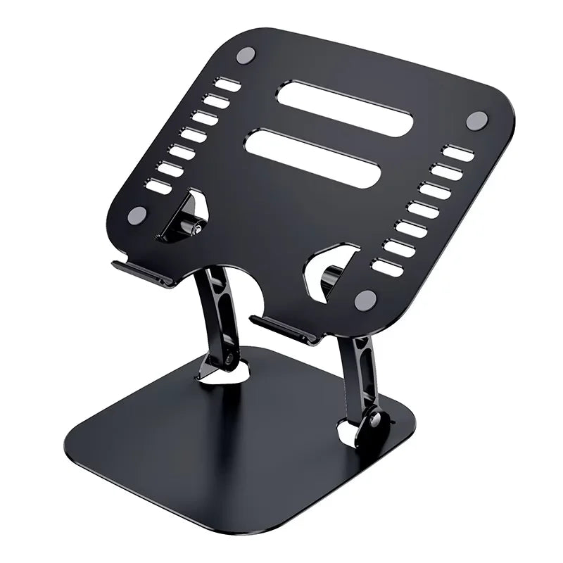 Wholesale Dual Fan Aluminum Alloy Ergonomic  Laptop Stands with Fan Adjustable Foldable Portable  Metal Tablet Cooling Stand