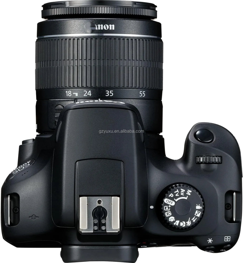 Used 4000D DSLR Camera with EF-S 18-55mm F/3.5-5.6 III Lens Kit 18MP APS-C Sensor, Full HD Video, Wi-Fi, Beginner-Friendly Set