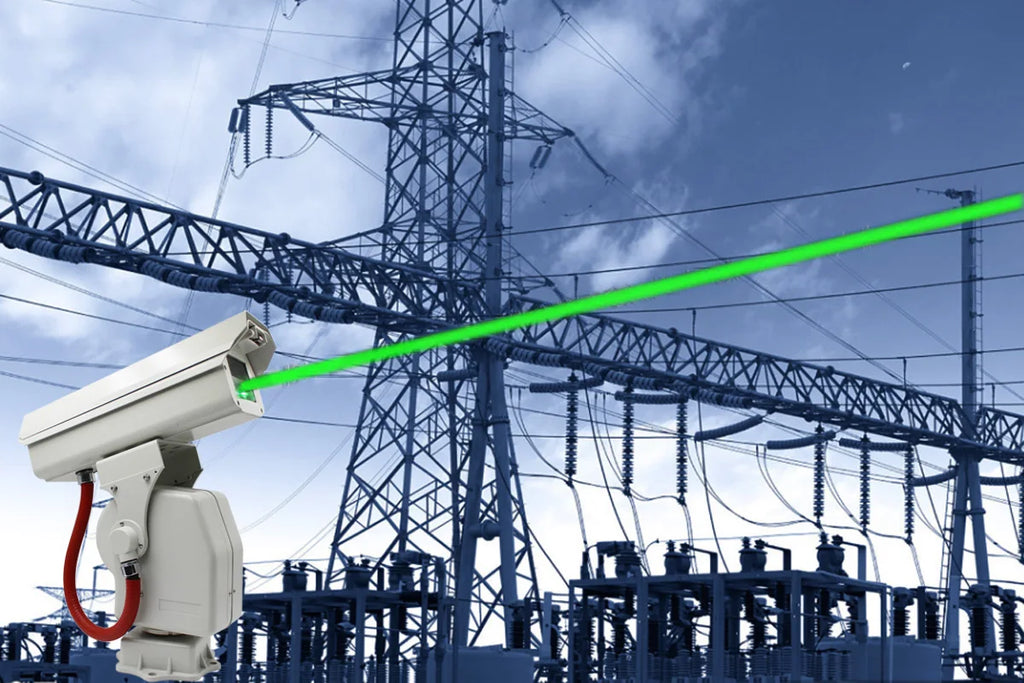 2025 Best Smart Bird Repellent 1w Laser Device Suitable for Airport Substation Ocean Farmland Garden Warehouse Keep Birds Away