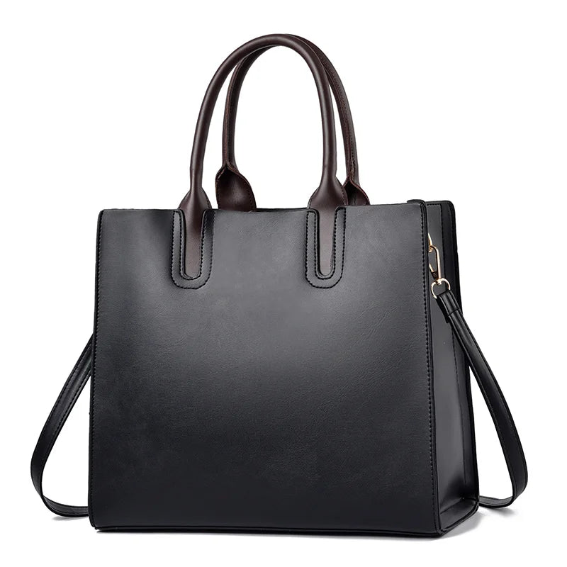 2022 New Solid Colour Women's Bags Large Capacity of a Hundred Models Bags Foreign Trade Explosion Zip Tote Bag