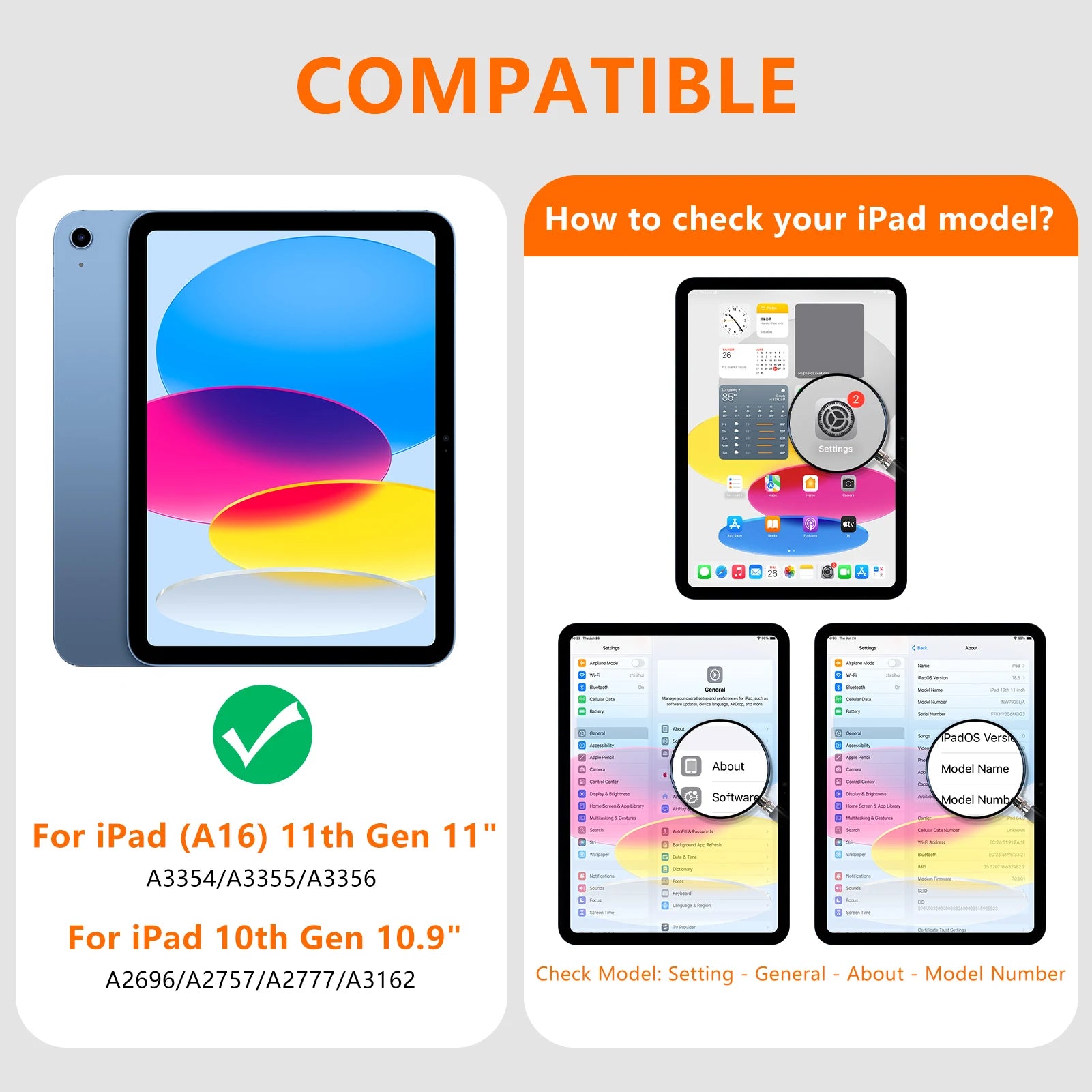 Super Low Price Wholesale 360 Rotatable Wireless Tablet Keyboard case for ipad 10th Gen 10.9" Split Magic Keyboard case