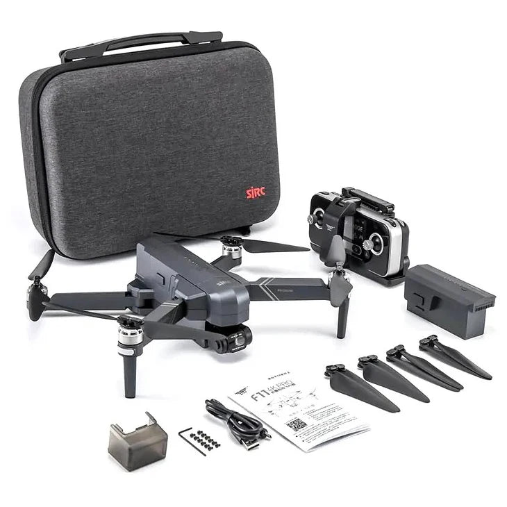SJRC F11S 4K Pro Drone with Camera WIFI GPS EIS 2-Axis Anti-Shake Gimbal Brushless FPV Quadcopter for Beginners Remote Control