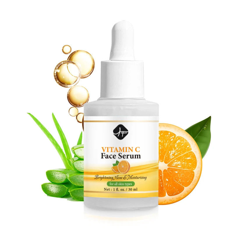 Vitamin C Skin Care Set for Brightening Anti Aging Skin Care Serum Whitening Face Cream