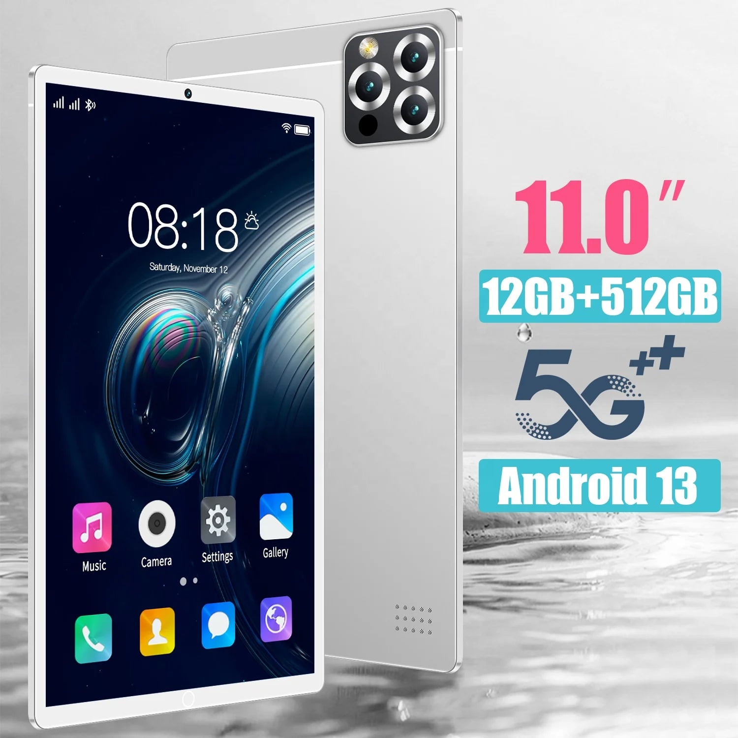 Factory Wholesale Newest Android Smart Gaming Tablets Pc Gaming Laptops 5G WiFi Enabled 12GB+512GB 11inch Computer for Business