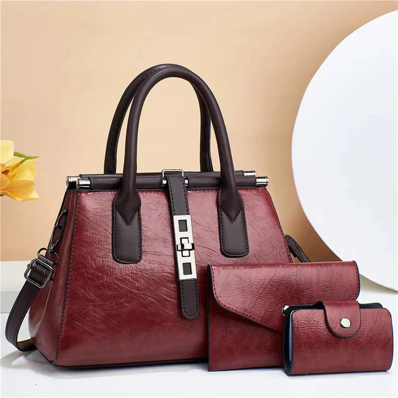 2023 New Spring Solid Color Pu Leather Female Crossbody Bags Fashion Luxury Women Handbags