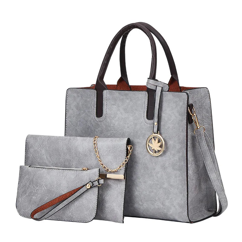 3 Pcs Set Women's Bags Large Capacity Designer Luxury Bags Women's Shoulder Handbags Bag for Casual Fashion Handbag Wholesale